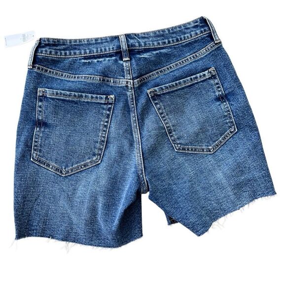 Old Navy OG Straight High-Rise Jean Shorts NWT Size 6 | 5” Inseam - Picture 3 of 13